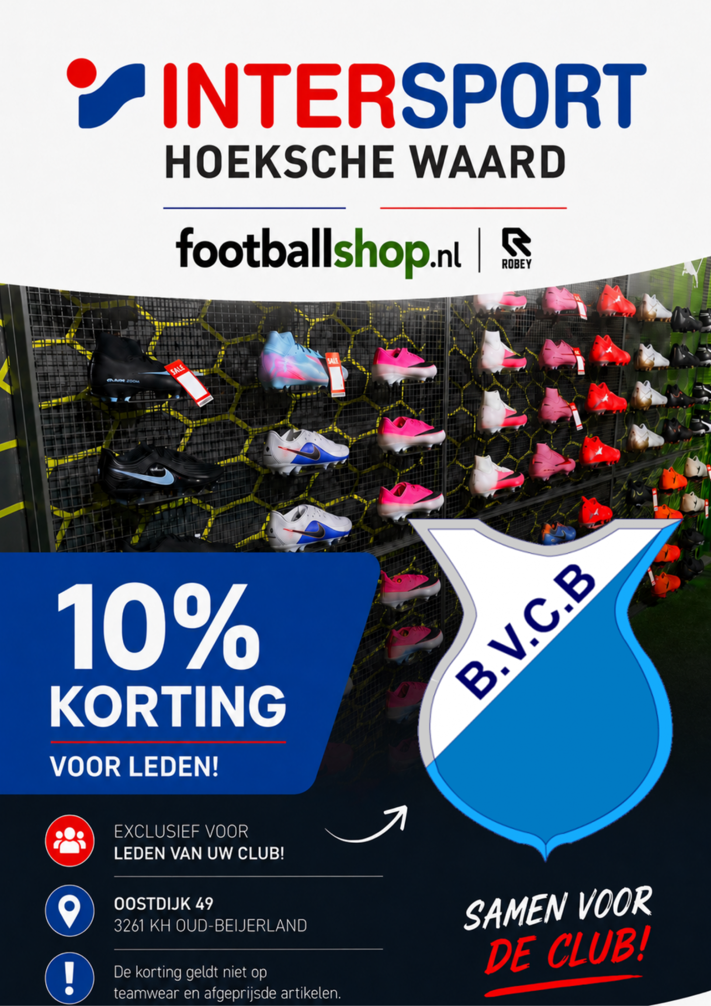 Mededeling Footballshop