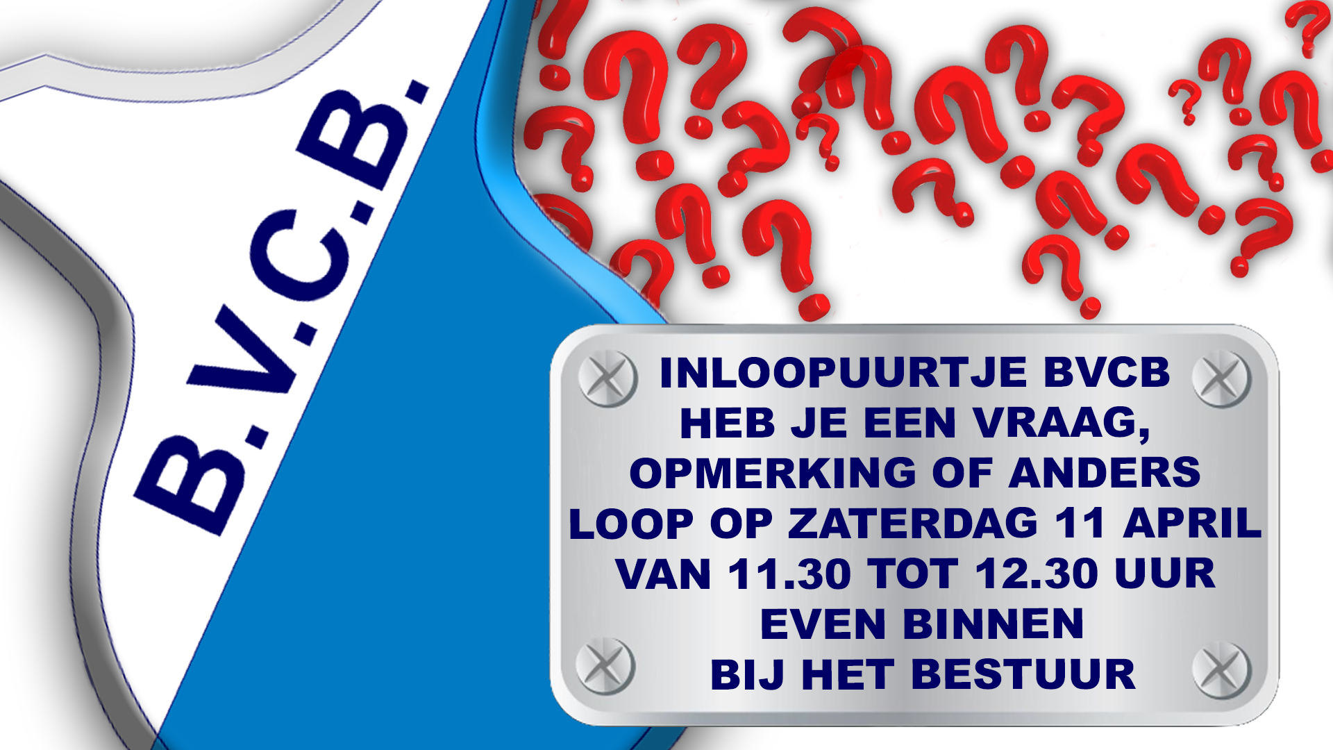 Kom langs bij het bestuur – inloopuurtje