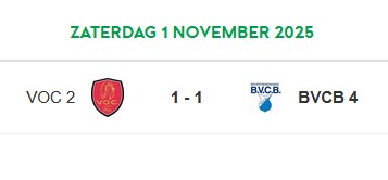 BVCB 4 haalt Vlugge oplossing uit de hoge hoed