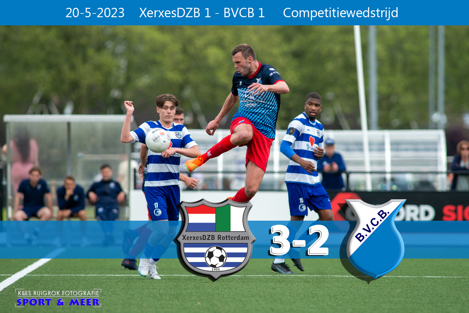 Xerxes DZB wint van 10-tal BVCB