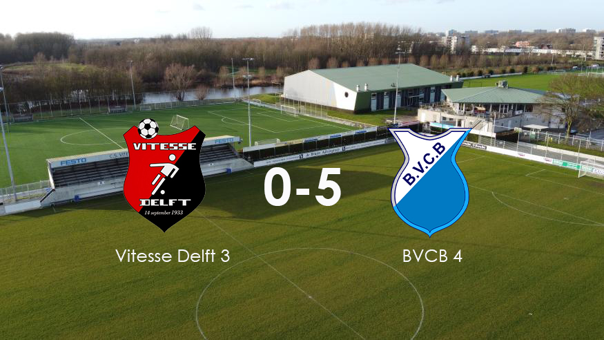 BVCB 4 grijpt koppositie na ruime overwinning